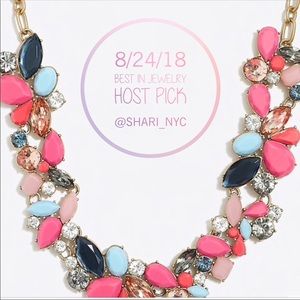Beautiful colorful JCREW statement necklace